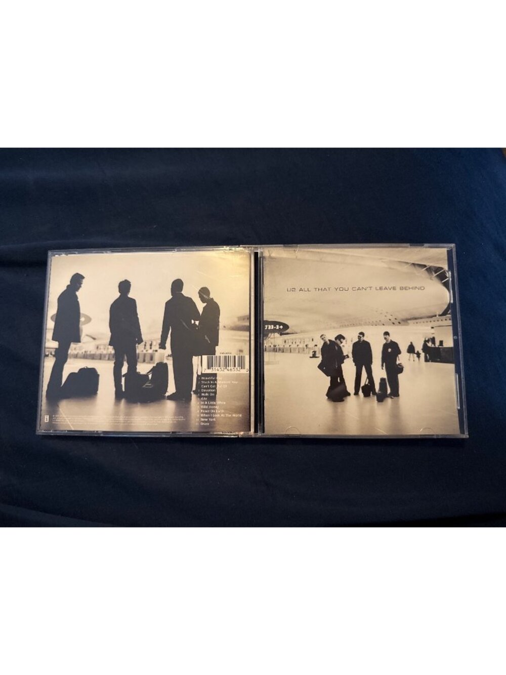 U2 All That You Cant Leave Behind CD Album In Jewel Case
